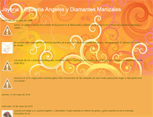 Tablet Screenshot of angelesdiamantesjoreria.blogspot.com