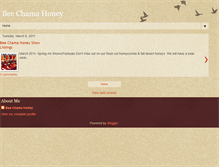 Tablet Screenshot of beechamahoney.blogspot.com