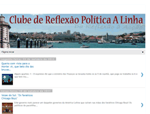 Tablet Screenshot of clube-a-linha.blogspot.com