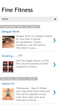 Mobile Screenshot of fine4fit.blogspot.com