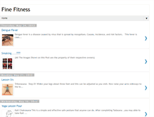 Tablet Screenshot of fine4fit.blogspot.com