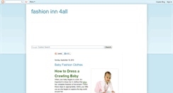 Desktop Screenshot of fashioninn4all.blogspot.com