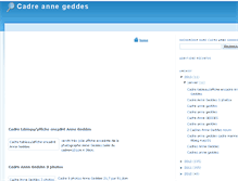 Tablet Screenshot of cadreannegeddes.blogspot.com