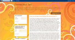 Desktop Screenshot of connectedties.blogspot.com