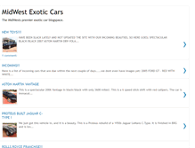 Tablet Screenshot of midwestexoticcars.blogspot.com