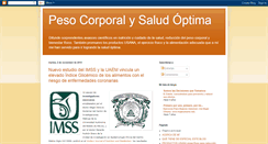 Desktop Screenshot of pesocorporalysaludoptima.blogspot.com