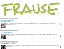 Tablet Screenshot of frauseblog.blogspot.com
