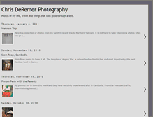 Tablet Screenshot of deremerphotography.blogspot.com