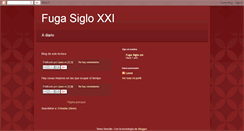 Desktop Screenshot of fugasigloxxi.blogspot.com