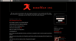 Desktop Screenshot of birdmaninc.blogspot.com