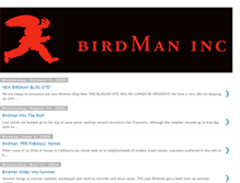 Tablet Screenshot of birdmaninc.blogspot.com