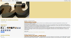 Desktop Screenshot of catadoresdetacos.blogspot.com