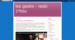 Desktop Screenshot of lesgeeks-blasinfante-1bto.blogspot.com