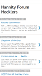 Mobile Screenshot of hannity-forum-hecklers.blogspot.com