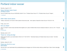 Tablet Screenshot of portlandindoorsoccer.blogspot.com