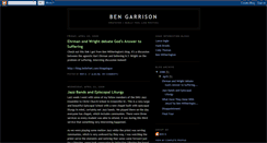 Desktop Screenshot of garrisb.blogspot.com