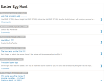 Tablet Screenshot of easter-eggs-artfire.blogspot.com