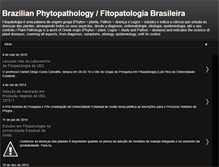 Tablet Screenshot of brazilianphytopathology.blogspot.com