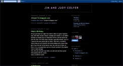 Desktop Screenshot of jimandjudycolyer.blogspot.com