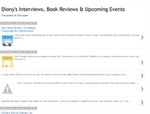 Tablet Screenshot of dionysreviews.blogspot.com