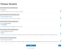 Tablet Screenshot of famousillusions.blogspot.com