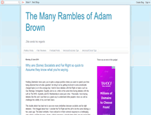 Tablet Screenshot of adamgbrown.blogspot.com