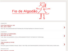 Tablet Screenshot of fiodalgodao.blogspot.com