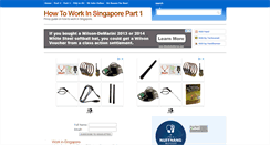 Desktop Screenshot of howtoworkinsingapore.blogspot.com