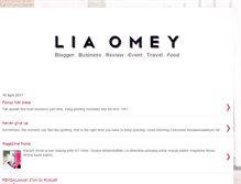 Tablet Screenshot of liaomey.blogspot.com