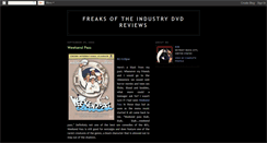 Desktop Screenshot of freaksoftheindustrydvd.blogspot.com