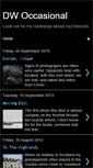 Mobile Screenshot of dw-occasional.blogspot.com