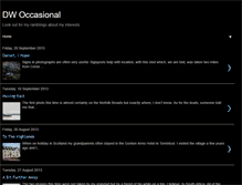 Tablet Screenshot of dw-occasional.blogspot.com
