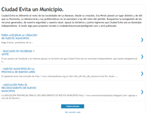 Tablet Screenshot of ciudadevitaunmunicipio.blogspot.com