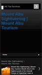 Mobile Screenshot of mountabusightseeing.blogspot.com