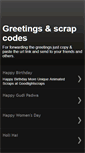 Mobile Screenshot of facebookscrapcodes.blogspot.com