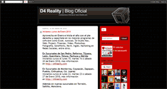 Desktop Screenshot of d4reality.blogspot.com