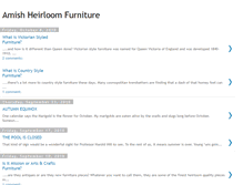 Tablet Screenshot of amish-heirloom-furniture.blogspot.com