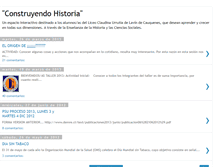 Tablet Screenshot of lcuconstruyehistoria.blogspot.com