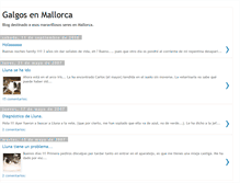 Tablet Screenshot of galgosmallorca.blogspot.com