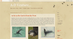 Desktop Screenshot of a-dventure.blogspot.com
