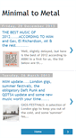 Mobile Screenshot of minimaltometal.blogspot.com