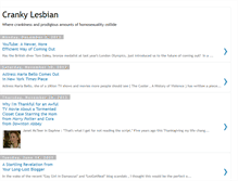 Tablet Screenshot of crankylesbian.blogspot.com