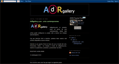 Desktop Screenshot of adrgallery.blogspot.com