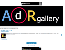 Tablet Screenshot of adrgallery.blogspot.com
