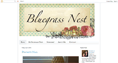 Desktop Screenshot of bluegrassnest.blogspot.com