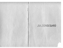 Tablet Screenshot of juliensegard.blogspot.com