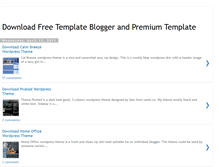 Tablet Screenshot of freetemplate-premium.blogspot.com