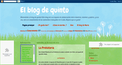 Desktop Screenshot of elblogdequinto8.blogspot.com