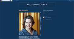 Desktop Screenshot of agata-m.blogspot.com