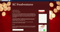 Desktop Screenshot of kcfoodventures.blogspot.com